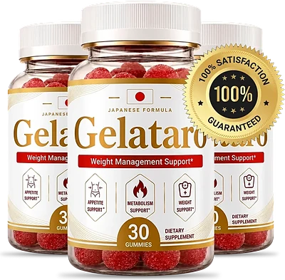 Gelataros jars beside the satisfaction seal
